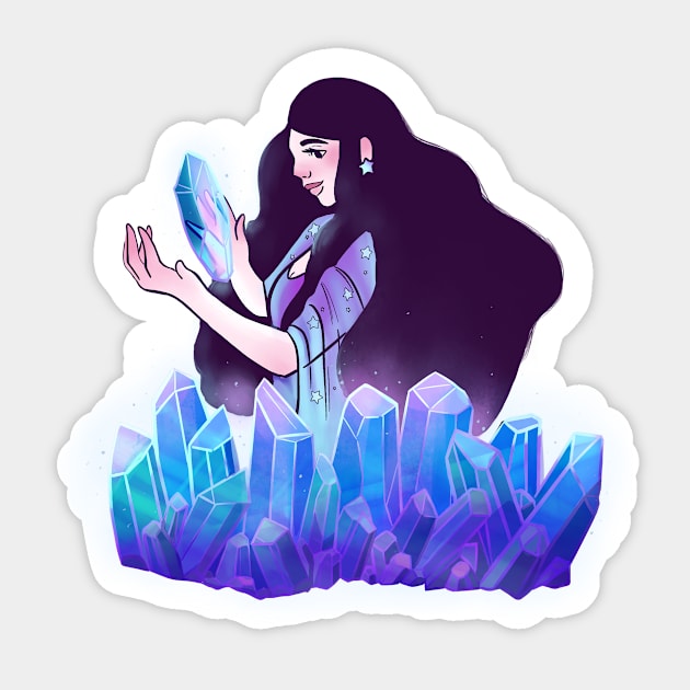 Crystal Sticker by rebecaalvarezz